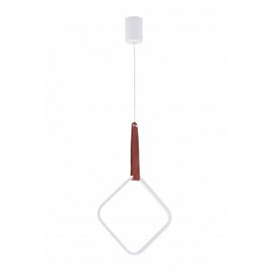 2809/310 WHITE+LEATHER (1/10) Люстра (RL) #