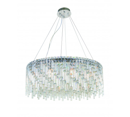6073R/12A CHROME+CLEAR (1) Люстра NW