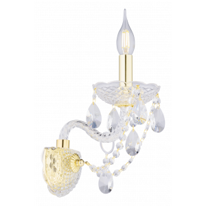 6916/1G GOLD+CLEAR LIGHT (1/10) Бра NW