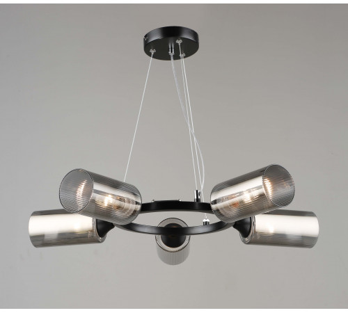 2366/5 BK+CH (1) Люстра RL #