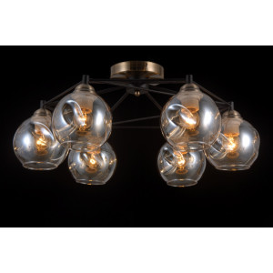 39171MD/6 MBK+AB (1) Люстра NW #