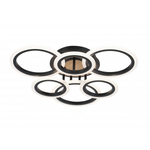 3308/3+3 BLACK+WOOD (1) Люстра RL