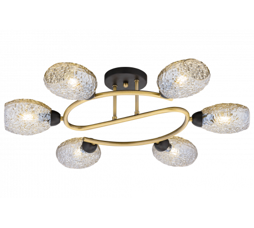 40300MD/6A MBK+AB (1) Люстра (NW)