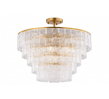 5011/15 LT BRASS+CLEAR LIGHT (1) Люстра NW