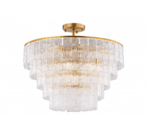 5011/15 LT BRASS+CLEAR LIGHT (1) Люстра NW