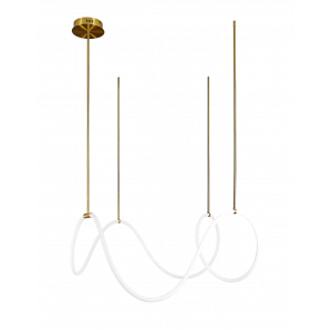 KT876-DW-110 BRASS (1) Люстра (NW)