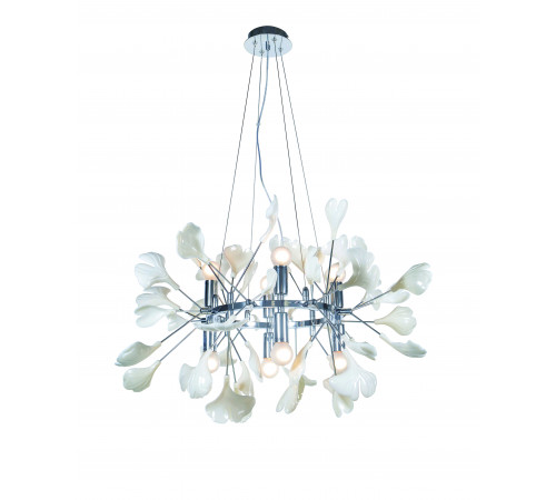 5746R/8 CHROME+WHITE (1) Люстра NW