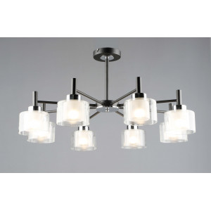 6989/8 BK+CR (1) Люстра RL