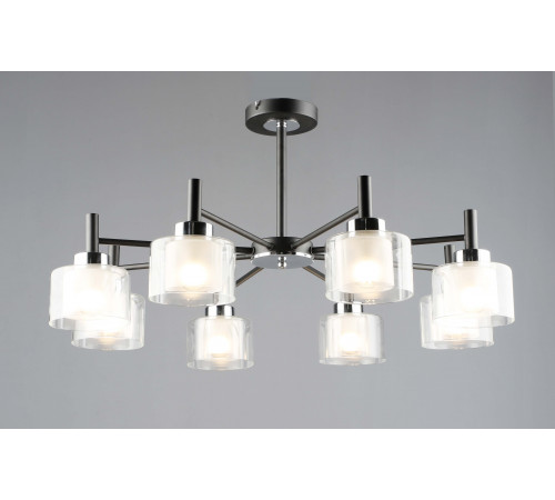 6989/8 BK+CR (1) Люстра RL