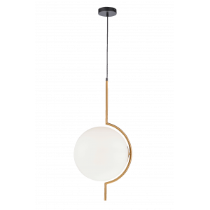 3967MDM/1L BRO BRO+WH (1) Люстра NW