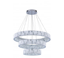 6029R/200W CHROME+CLEAR (1) Люстра (в 2-х коробках) NW