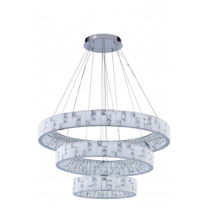 6029R/200W CHROME+CLEAR (1) Люстра (в 2-х коробках) NW