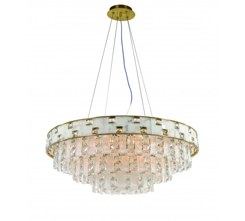 5860P/18 PLATING BRASS+CLEAR (1) Люстра (в 2-х коробках) NW