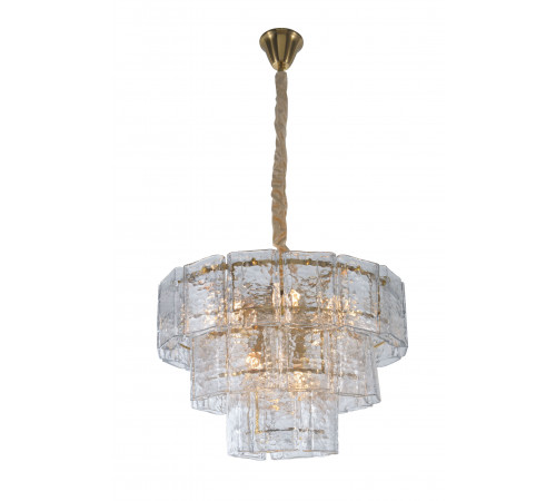 90515/D600 PT BRS (1) Люстра (в 2-х коробках) NW