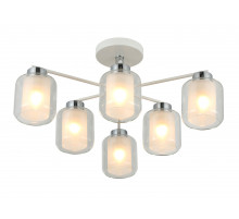 07625/6 WHITE+CHROME (1) Люстра RL