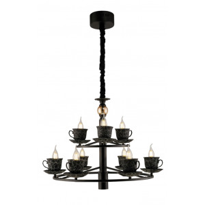 1012/6+3 BK (1) Люстра NW #