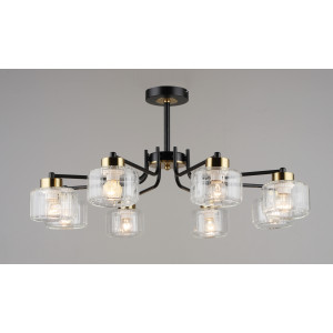 6834/8 BK+COP (1) Люстра (RL) #