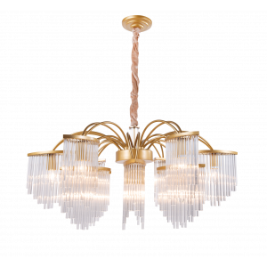 5597A/6+6 SP BRS+CL (1) Люстра NW