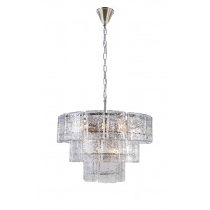 90515/D600 SN (1) Люстра (в 2-х коробках) NW