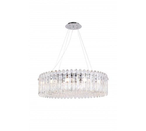 5075-12CR CHROME+CLEAR (1) Люстра NW #