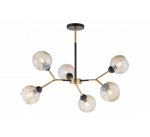 40268MD/6 MBK+AB (1) Люстра (NW)