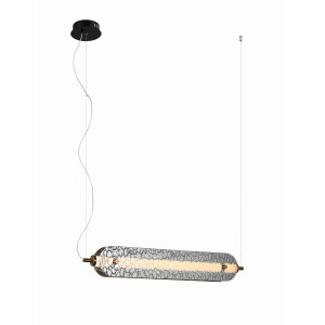 8375MDM-2M SG BLACK+SMOKY GRAY (1) Люстра NW