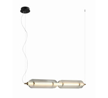 8372MDM-4S W BLACK+CLEAR (1) Люстра NW