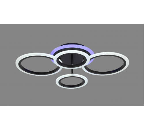 3090/2+2 BK+RGB (1/5) Люстра MN (RL)