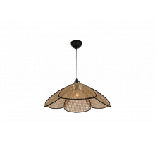 7534-1P BLACK+NATURAL FINISH (1) Люстра NW #