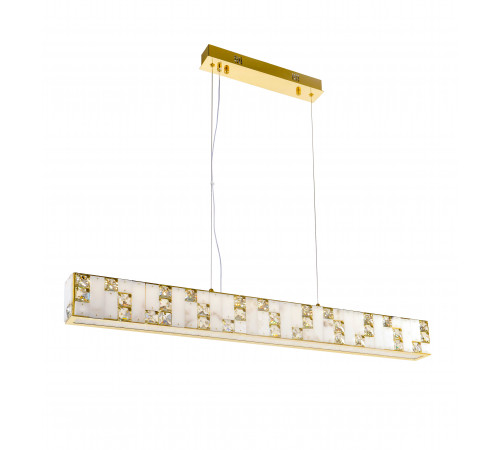 6029E/36W GOLD+CLEAR (1) Люстра NW