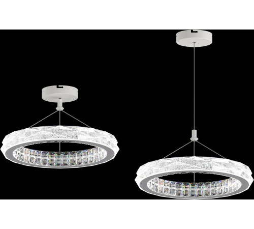 1001-500P WH+CR (1) Люстра RL