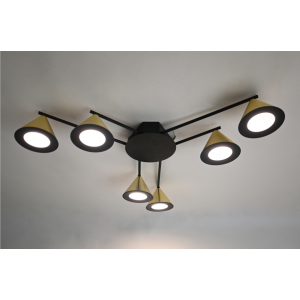 PRD-C 0075B-6 BK+GD (1) Люстра RL