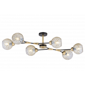 40253MD/6 MBK+AB (1) Люстра (NW)