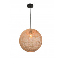 NLP004 BLACK+NATURAL FINISH (1) Люстра NW #