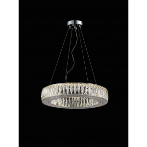 E76-ф600*H100 CHROME (1) Люстра NW #