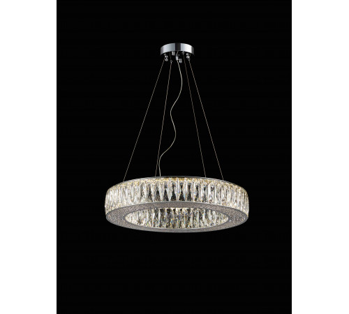 E76-ф600*H100 CHROME (1) Люстра NW #