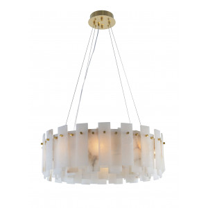 6110K/10 PT BRS (1) Люстра NW