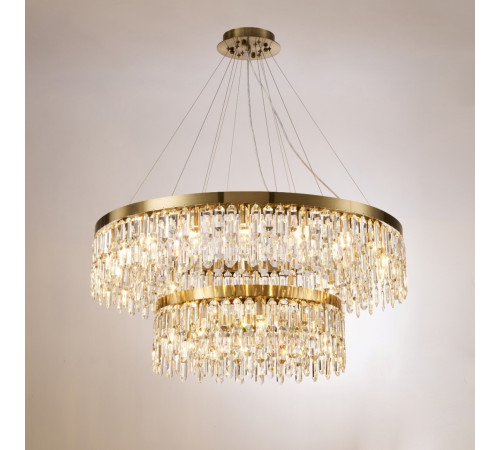 F6-ф1000+600*H360(1500) BRONZE (1) Люстра NW (в 2-х коробках)