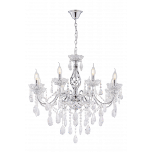 2313/8 CR (1) Люстра (RL) #
