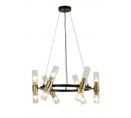 74785/12R BLACK+COPPER (1) Люстра (RL) #