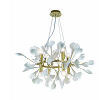 5746A/8 SPRAY PAINT BRASS+WHITE (1) Люстра NW