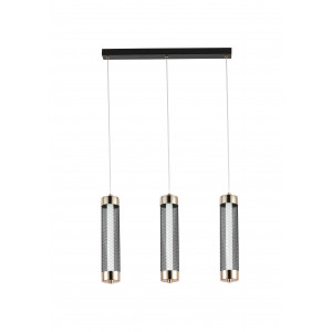 2666/3L GOLD+BLACK (1) Люстра (RL) #