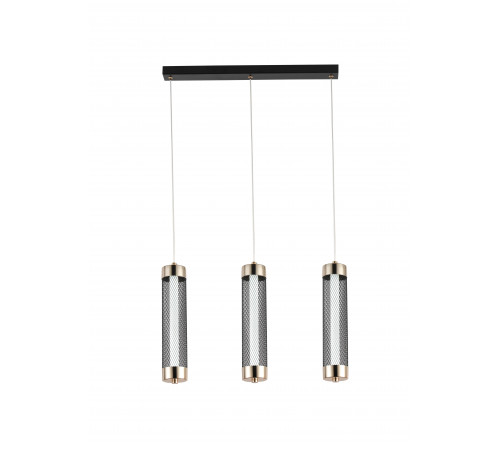 2666/3L GOLD+BLACK (1) Люстра (RL) #