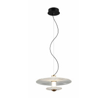 8443MDM-2M BK+GD BLACK+CLEAR (1) Люстра NW