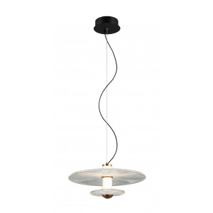 8443MDM-2M BK+GD BLACK+CLEAR (1) Люстра NW