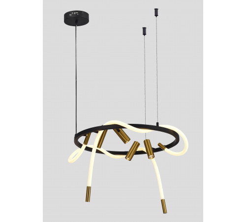 KT880-DW-60 BLACK (1) Люстра NW #