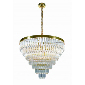 5731E/18 GOLD+CLEAR (1) Люстра (в 2-х коробках) NW #