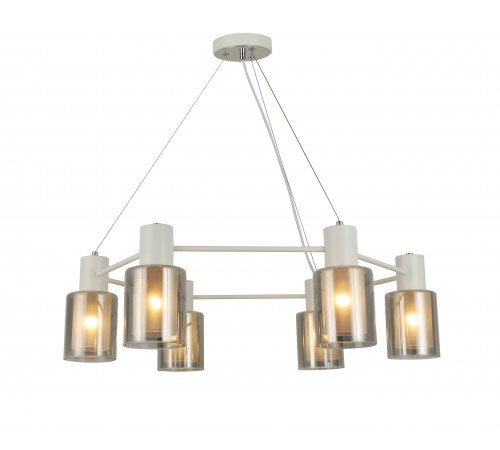 74705/6 WHITE+CHROME (1) Люстра (RL) #