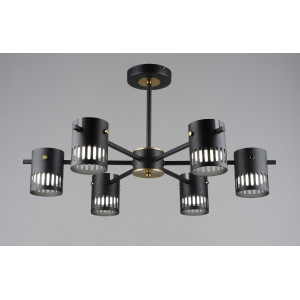 6674/6 BK+COP (1) Люстра (RL) #