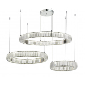 2107A-DW-40+60+80 CHROME (1) Люстра NW #